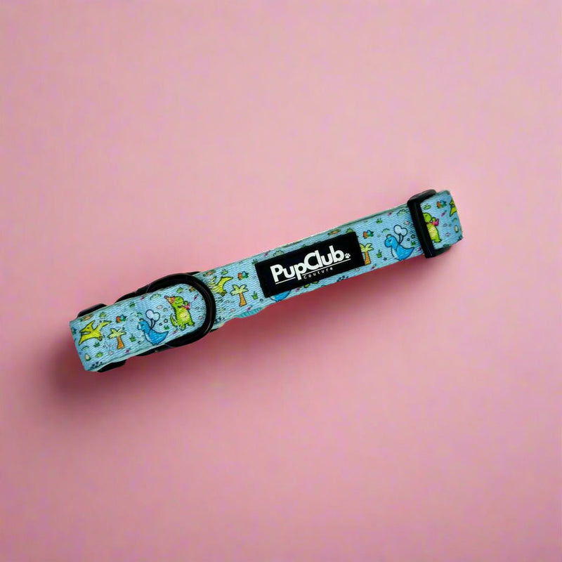 PupClub Dog Collar - Jurassic Party