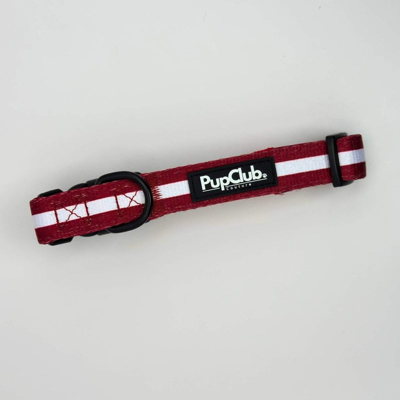 PupClub Dog Collar - Berry Red