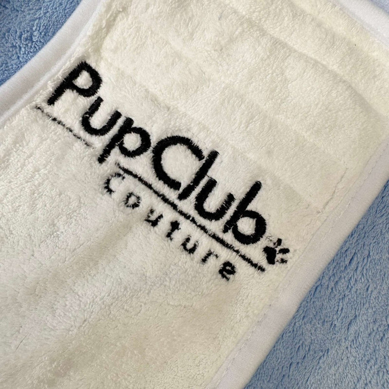 PupClub Dog Drying Robe - Blue