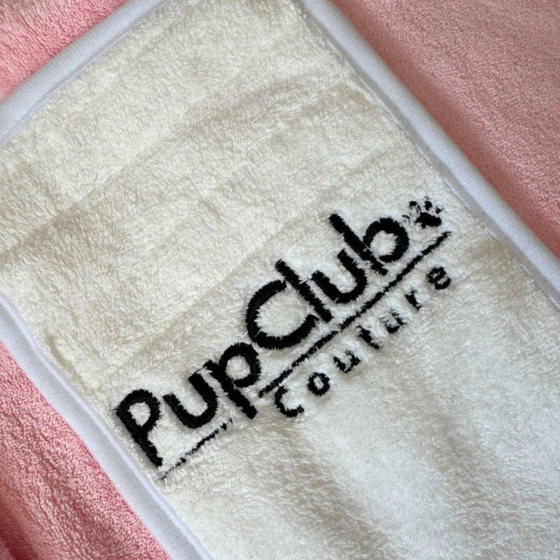 PupClub Dog Drying Robe - Pink