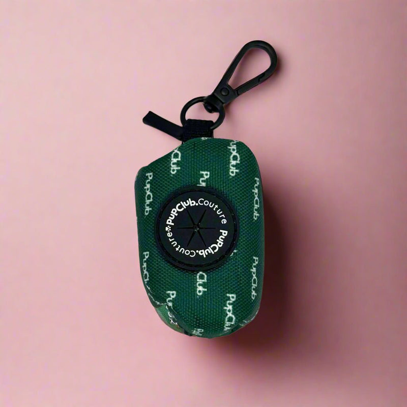 PupClub Dog Poo Bag Holder - Forest Green