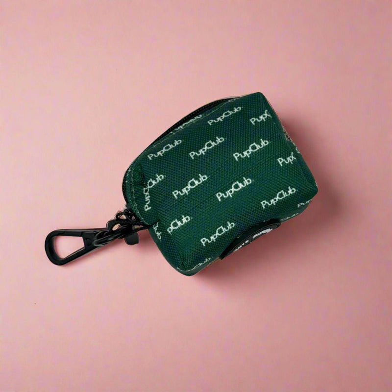 PupClub Dog Poo Bag Holder - Forest Green
