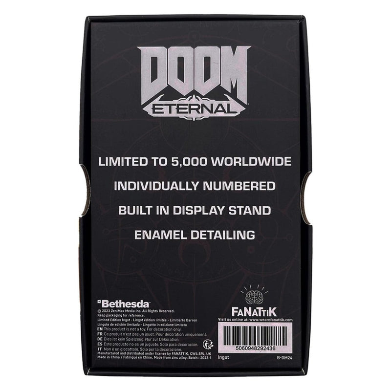 Doom Ingot Crucible Sword Stained Glass Limited Edition