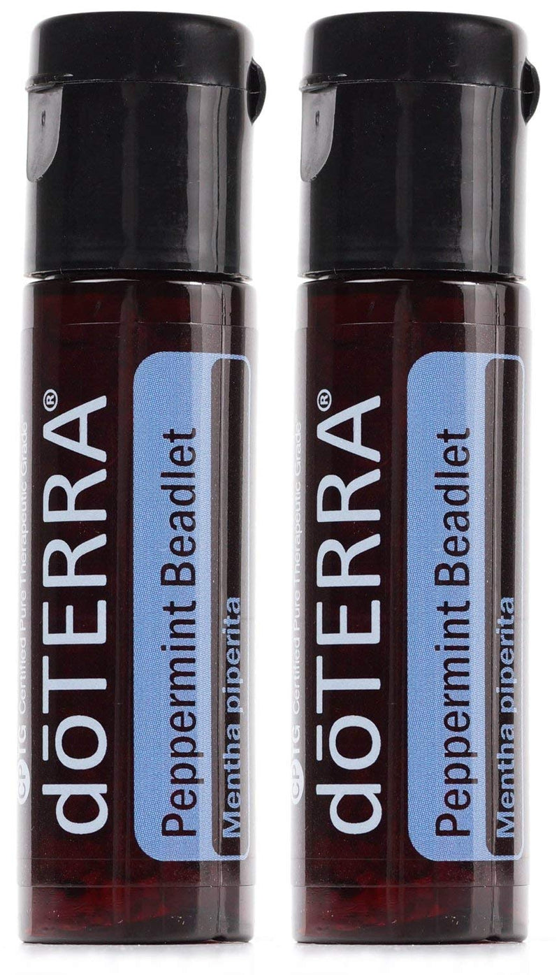doTERRA Peppermint Beadlets 125 ct (2 Pack) – Oral & Respiratory Health