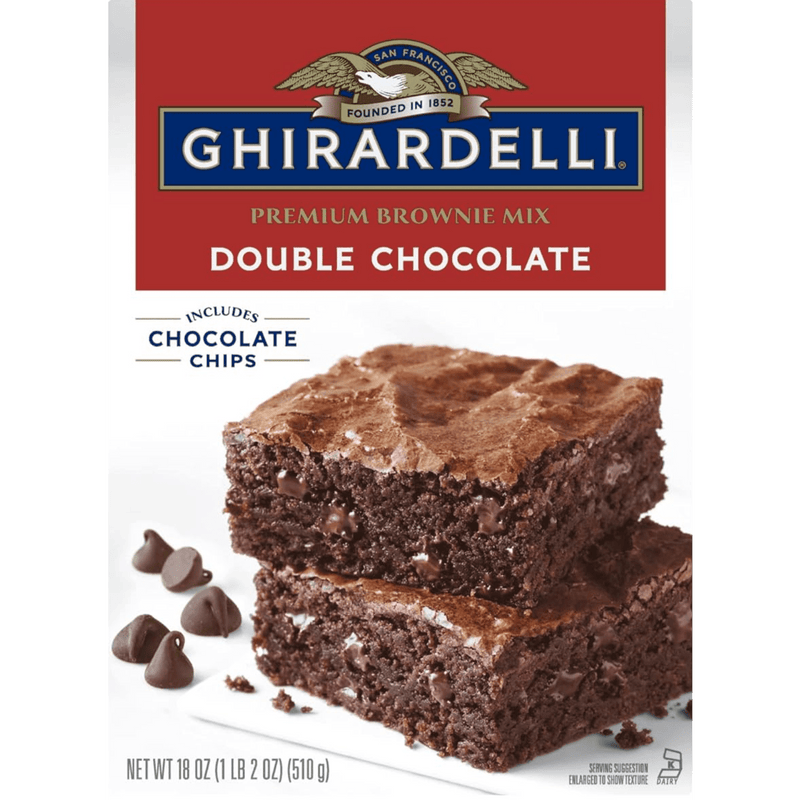 Double Chocolate Ghirardelli Brownie Mix | 1 box | 510g - InStock