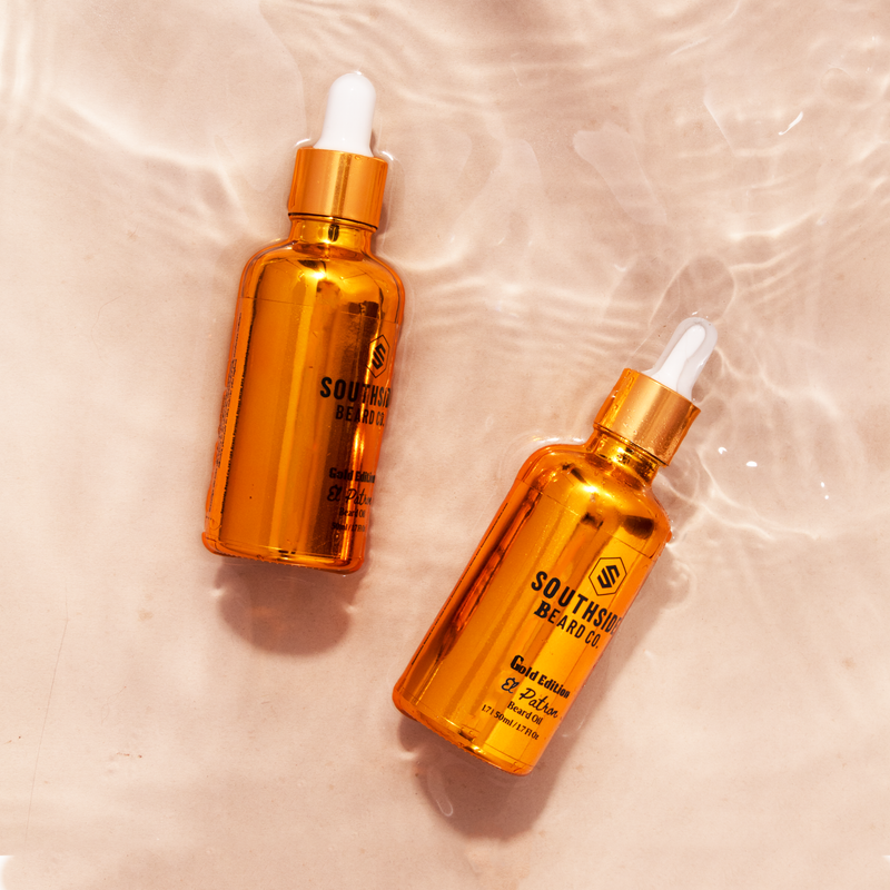 Gold Edition Beard Oil (50ml) | Oud Scent Beard Oil | Softens and Hydrates