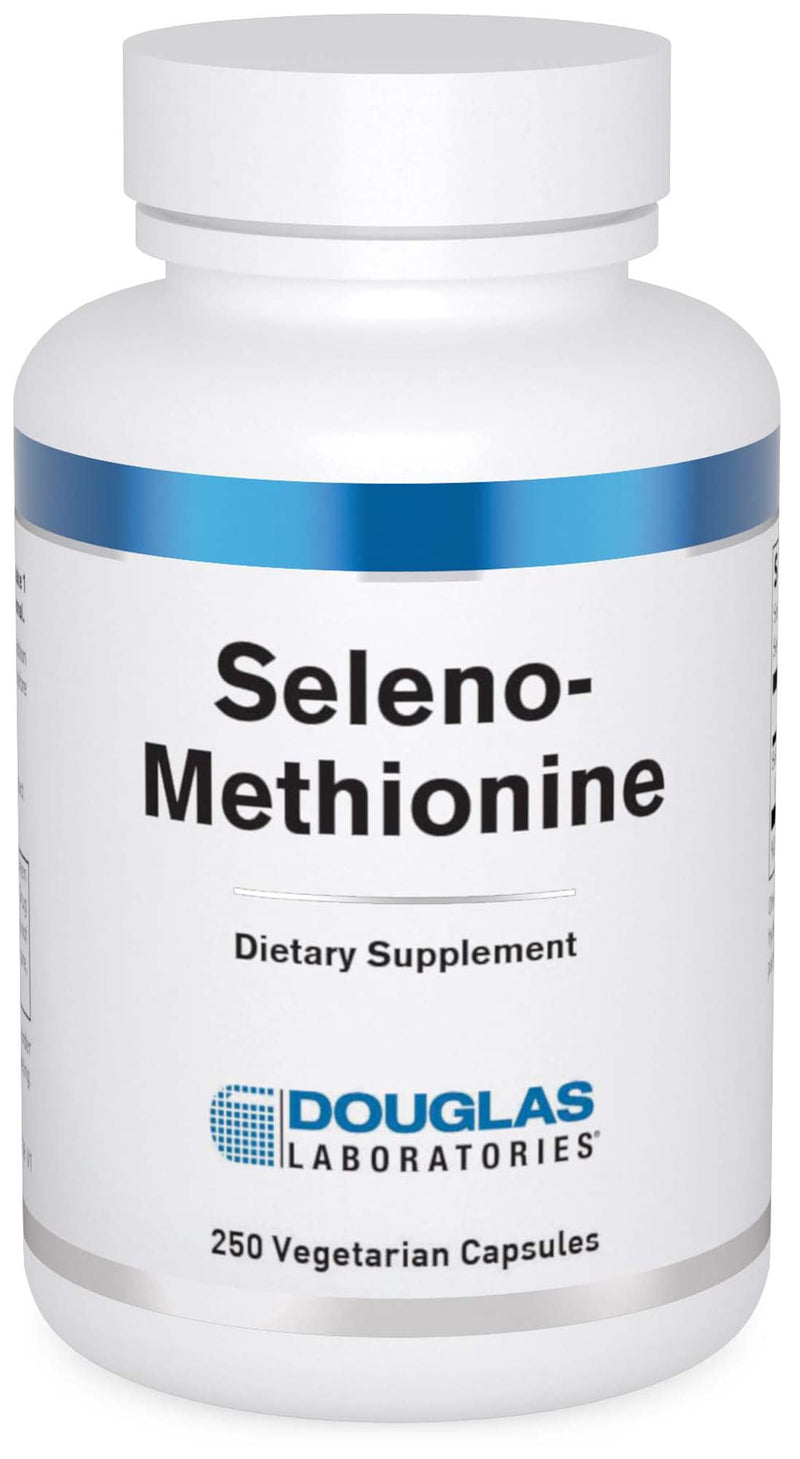 Douglas Laboratories Seleno-Methionine 200 mcg Selenium | Bioavailable, 250 Capsules