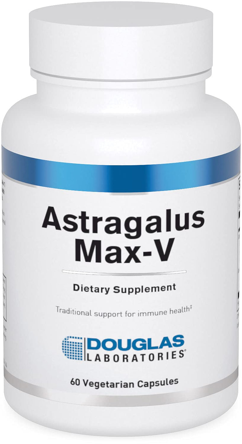 Douglas Laboratories Astragalus Max-V Supplement – Immune Support, 60 Capsules
