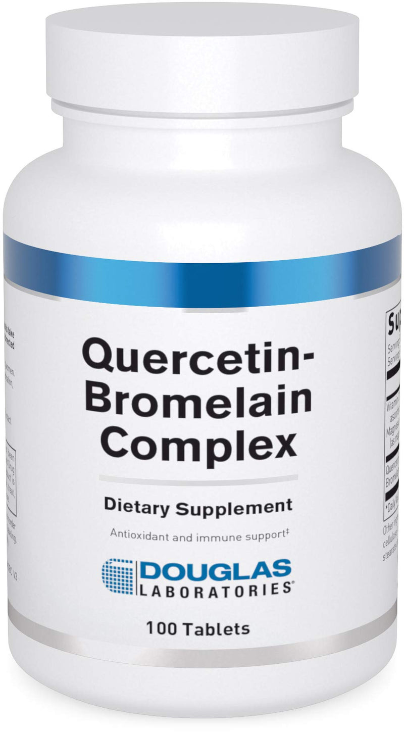 Douglas Laboratories Quercetin Bromelain Complex – Triple Source Antioxidant & Enzyme Formula | 100 Tablets