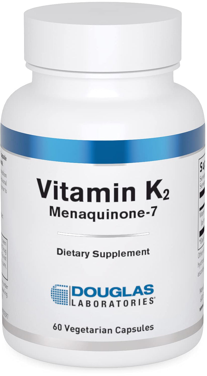 Douglas Laboratories Vitamin K2 90 mcg MK-7 – Bone & Heart Health, Vegetarian, 60 Caps