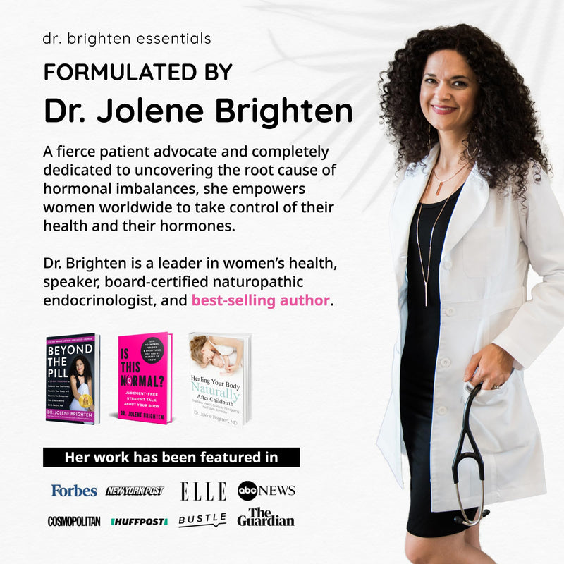 Dr. Brighten Women’s Probiotic – Probiotics, Prebiotics, Antioxidants & Sunfiber | 60 Capsules
