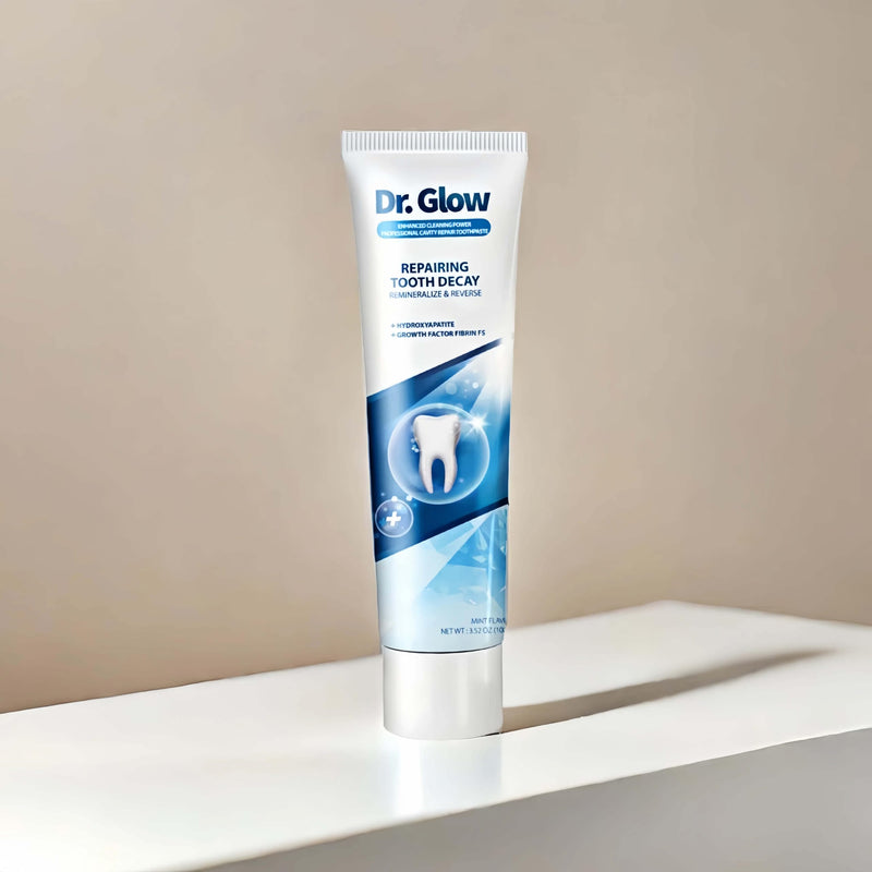 Dr. Glow Cavity Repair Toothpaste – Fluoride-Free Remineralizing Hydroxyapatite