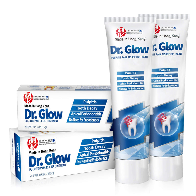 Dr. Glow Oral Care Cream – Cavity Relief, Enamel & Gum Support (2 Pack)
