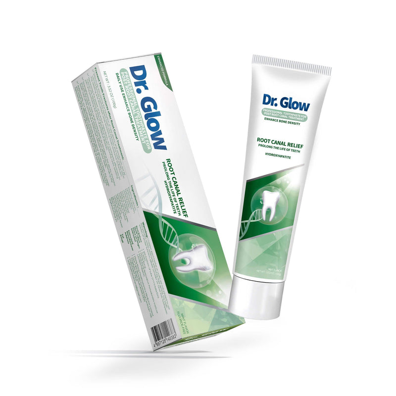 Dr. Glow Post-Root-Canal Toothpaste – Remineralizing Hydroxyapatite, Fluoride Free
