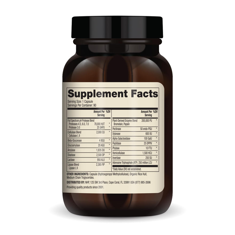 Dr. Mercola Full Spectrum Enzymes – 22 Enzymes | Digestive & Immune Support | Non-GMO, Gluten-Free & Soy-Free | 90 Capsules (3 Pack)