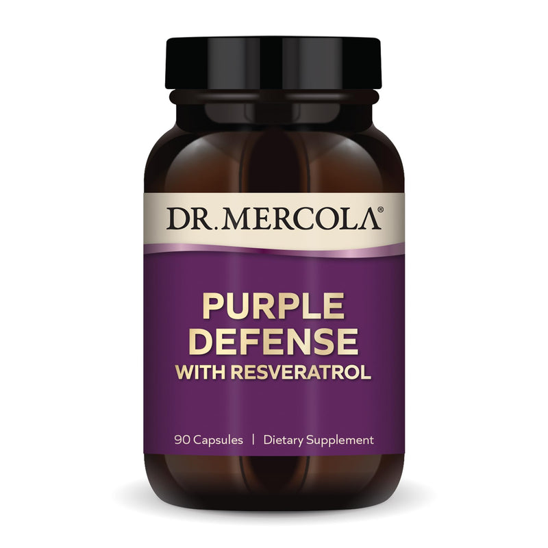 Dr. Mercola Purple Defense - High-Potency Antioxidant Support - 90 Capsules