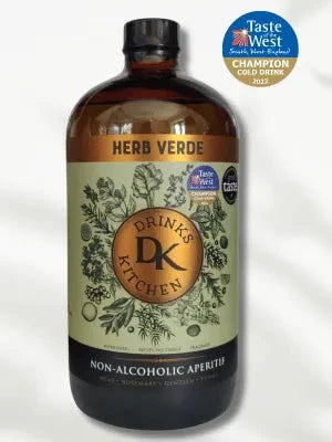 Drinks Kitchen Herb Verde, Non-Alcoholic Aperitif, 95cl