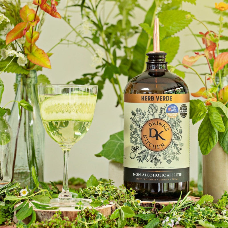 Drinks Kitchen Herb Verde, Non-Alcoholic Aperitif, 95cl