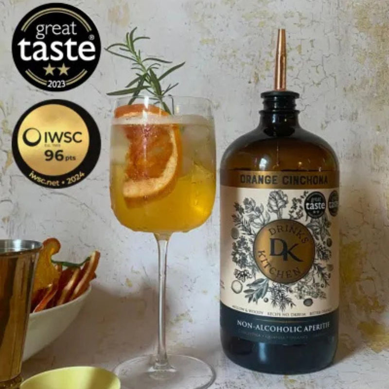 Drinks Kitchen Orange Cinchona, Non-Alcoholic Aperitif, 95cl