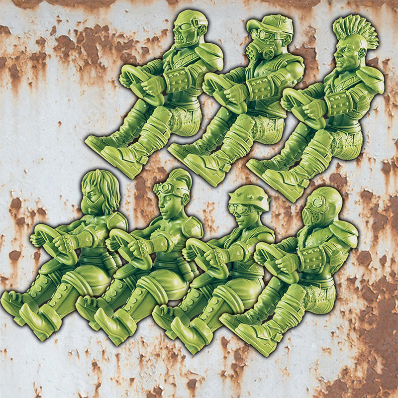 Wasteland Buggies and Drivers Set