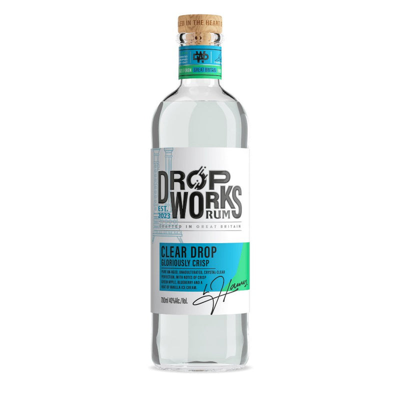 Dropworks Clear Drop Rum, 70cl
