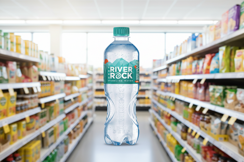24 x Deep Riverrock Refresh Sparkling Water 500Ml