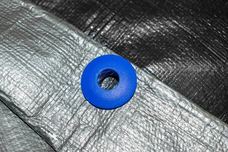 Tarp Eyelets Pack of 10 Blue