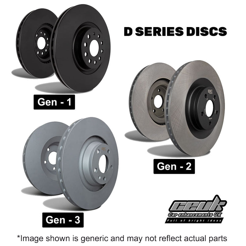 EBC Front Brake Disc Upgrade (Multiple Options) - Skoda Yeti 2.0 Turbo Diesel