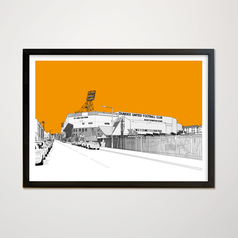 Dundee United Prints of Tannadice Park