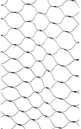 Extra Strong Black Wire Mesh Fruit Netting