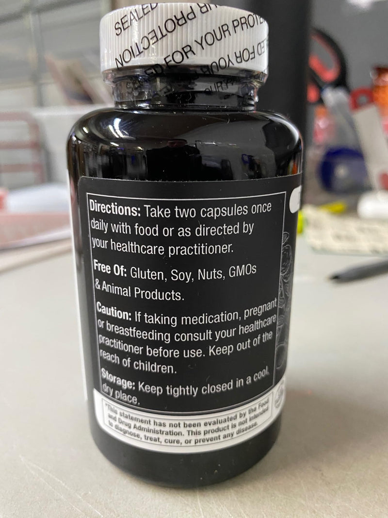 Durable Heart Bergamonte 1000mg + Olive Leaf + Vitamin C | Heart Health Supplement
