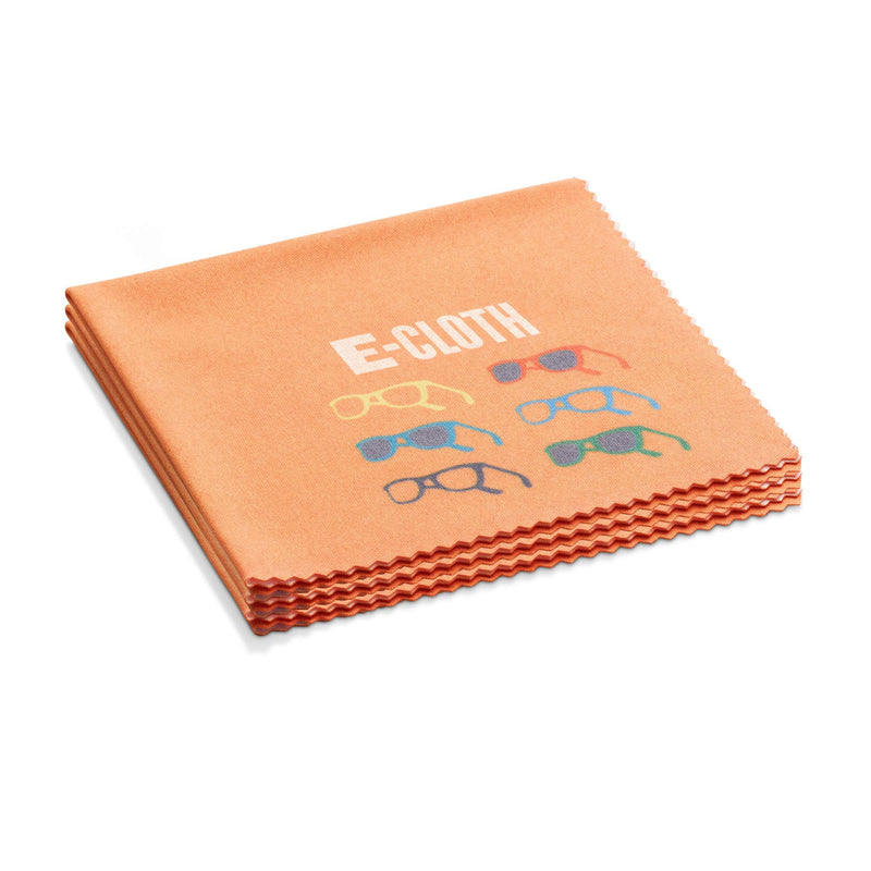 E-Cloth 3-Pack Glasses Cloth – Microfiber Eyewear Cleaning (Washable)
