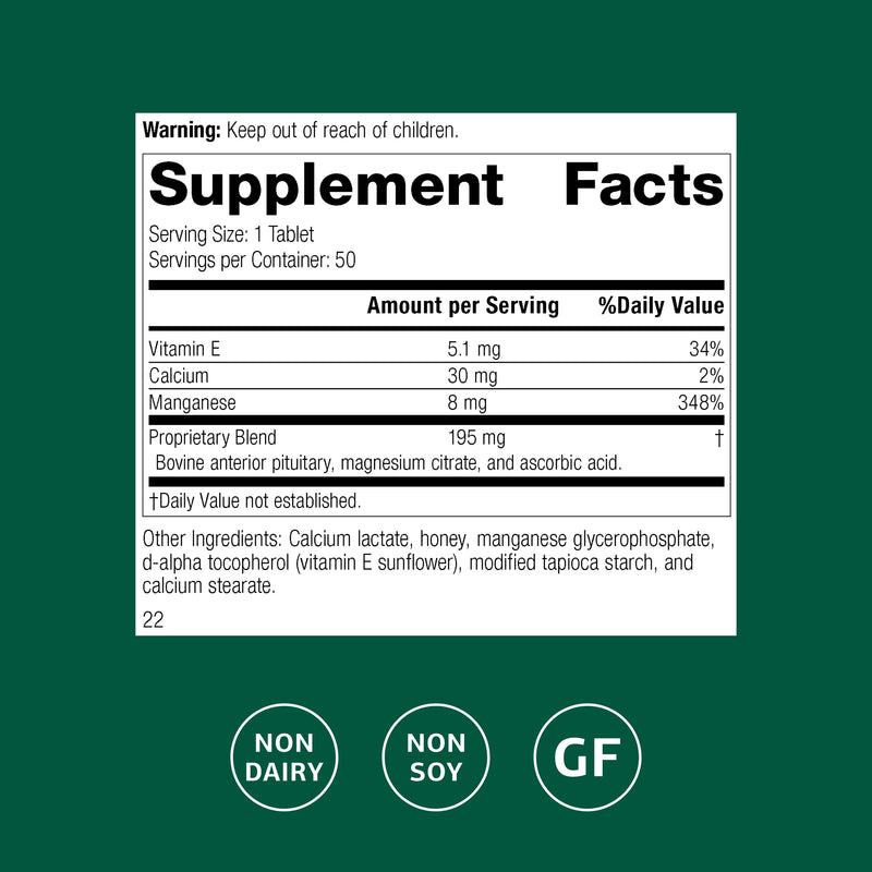 Standard Process E-Manganese - Antioxidant Health Support | Vitamin E & Manganese