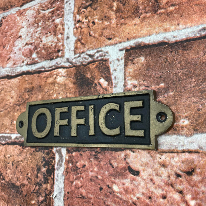 OFFICE - METAL SIGN Indoor and Outdoor