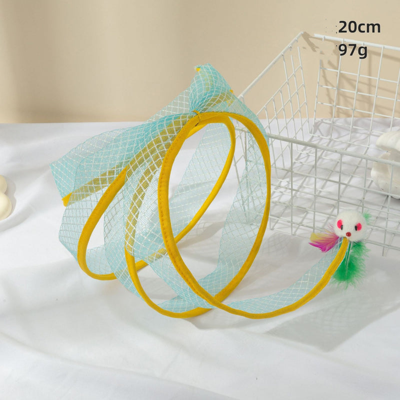 Cat Tunnel Feather Mouse Transformational Durability