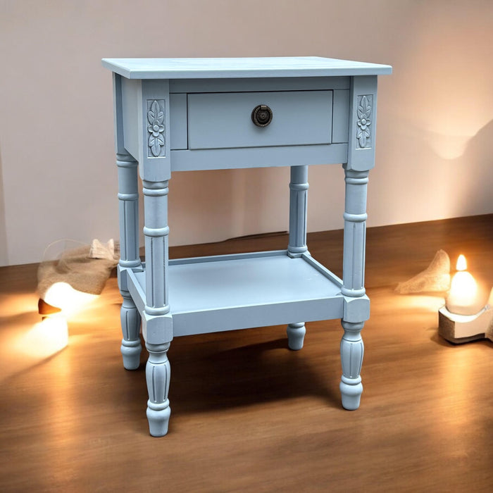 65CM 1 DRAWER SIDE TABLE