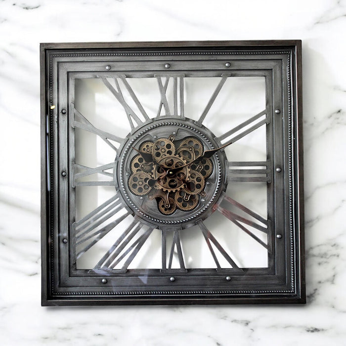 80CM WALL CLOCK - square shape