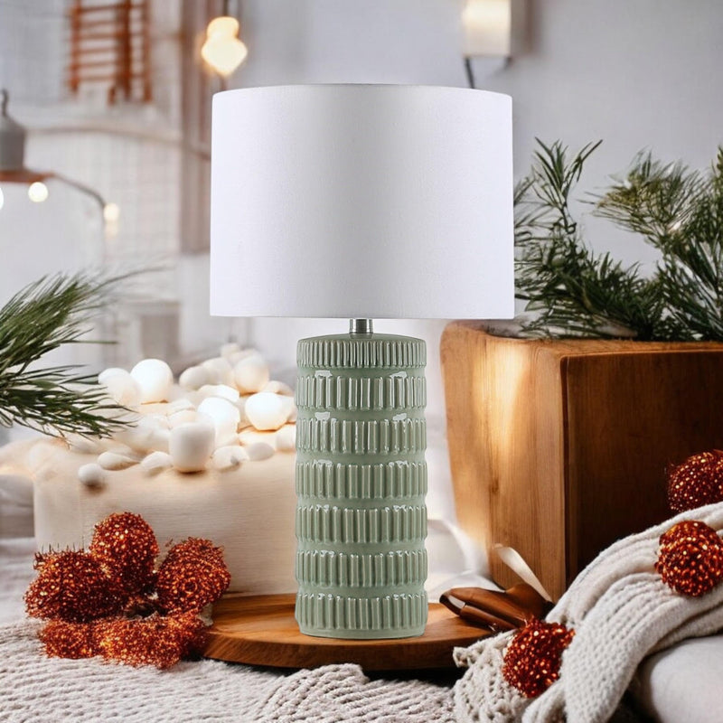 43CM LAMP AND SHADE