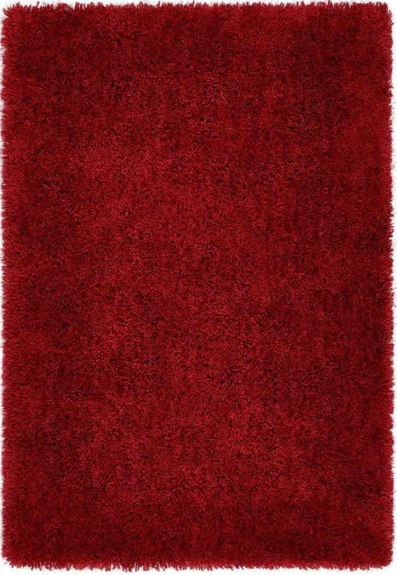 Chicago Red Shaggy Rug