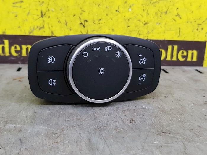 Ford Puma MK2 / MK2.5 - Carbon Fibre Look Headlight Control Panel Surround