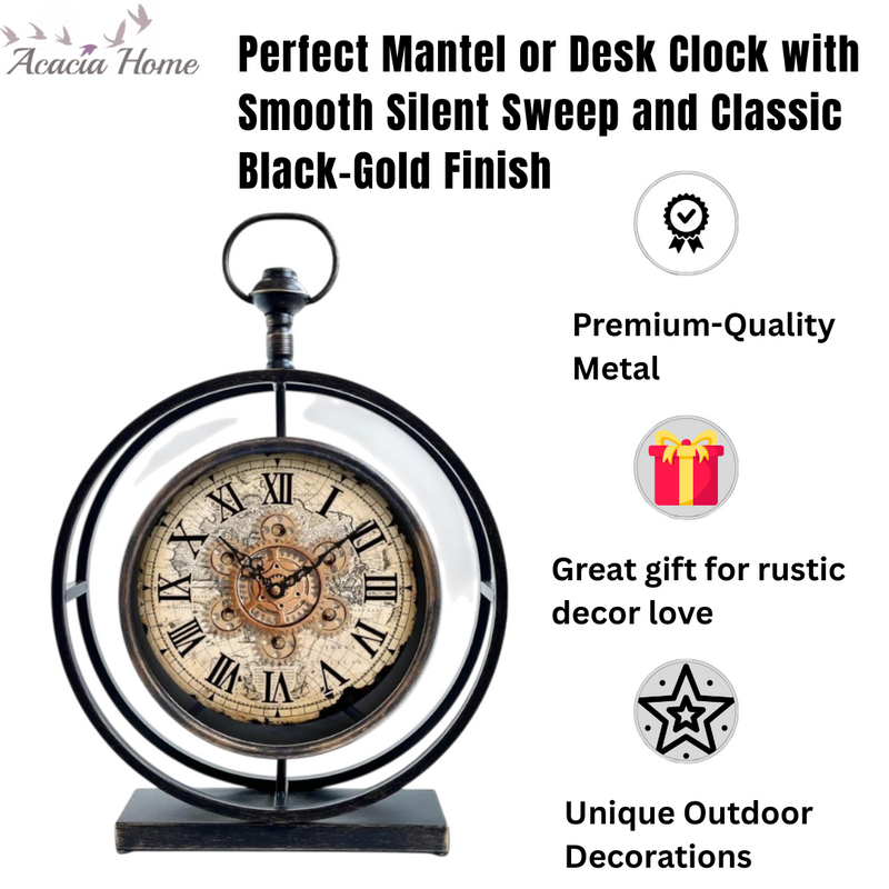 50CM GEAR CLOCK
