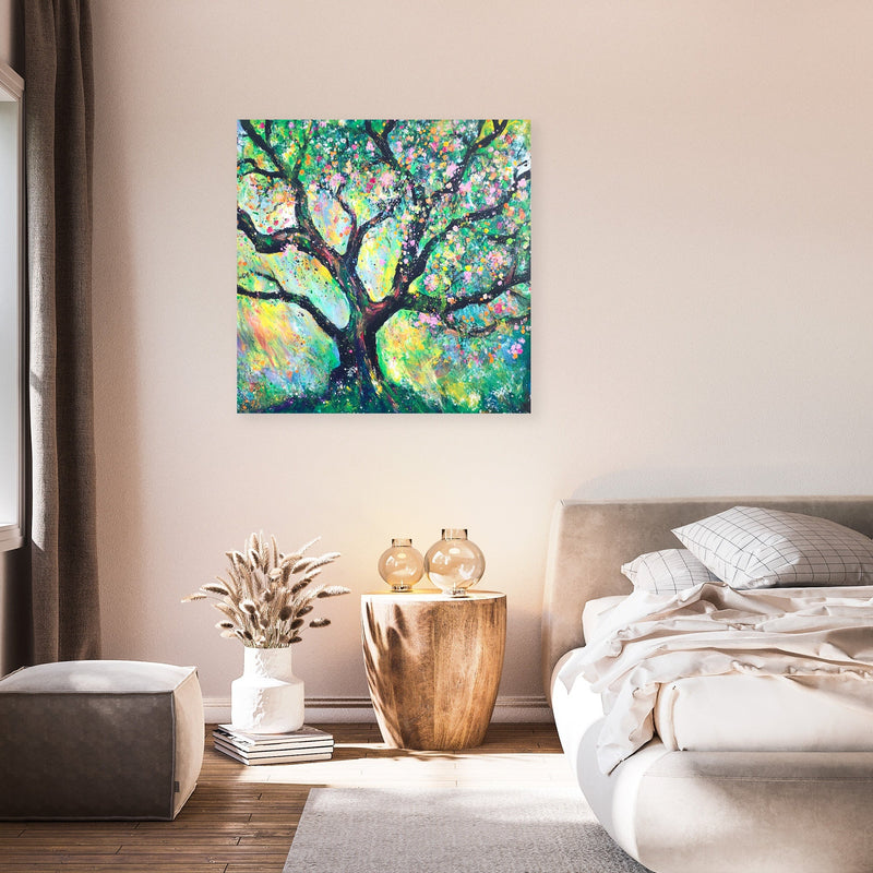 Blossoming Tree of Life Canvas