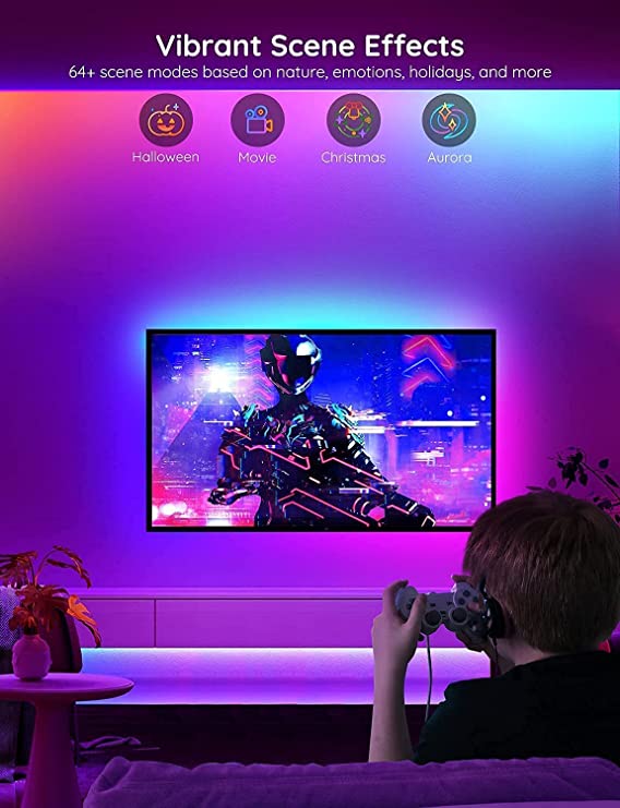GOVEE RGBIC BASIC WIFI/BT LED STRIP 5M