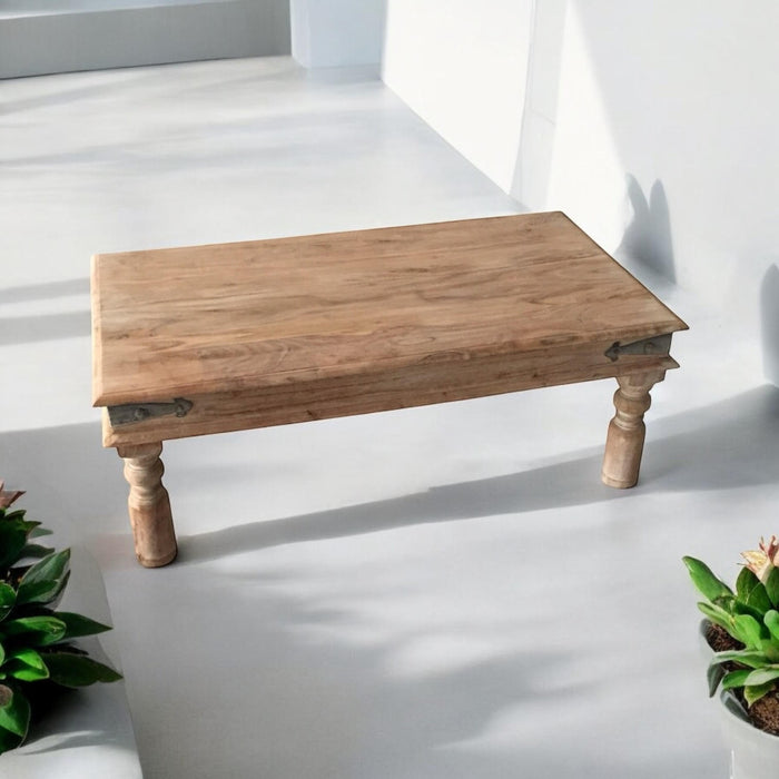 110CM WOODEN COFFEE TABLE