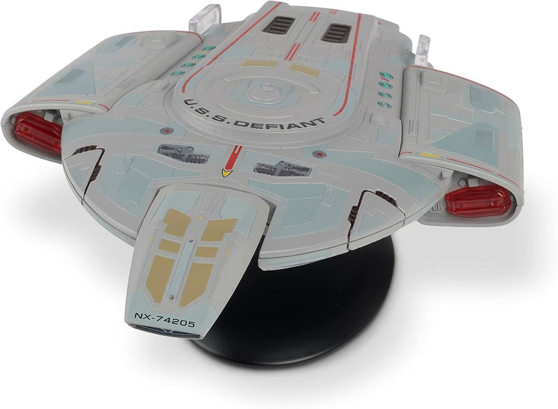 #07 U.S.S. Defiant NX-74205 XL EDITION Model Die Cast Ship (Eaglemoss / Star Trek)