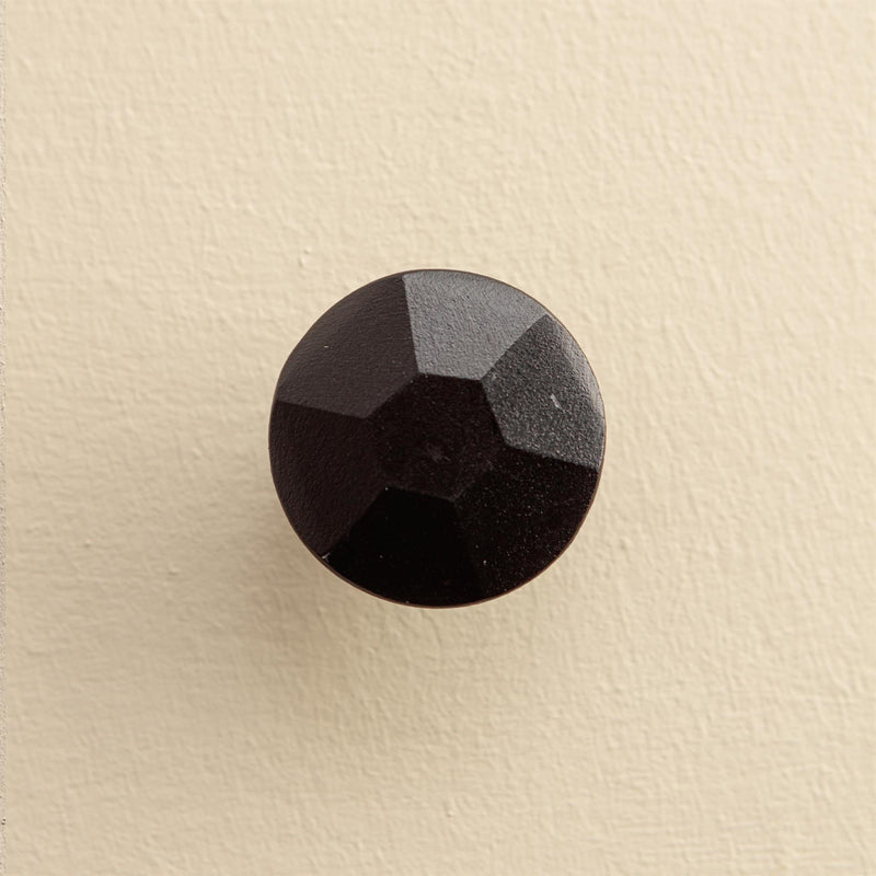 Uma Black Stone Drawer Knobs