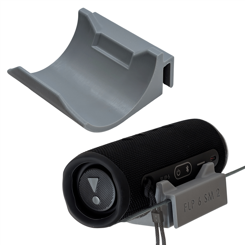 3D Cabin Shower Mount Compatible With JBL Flip 6 Portable Speaker Holder Bracket Hanger Hook