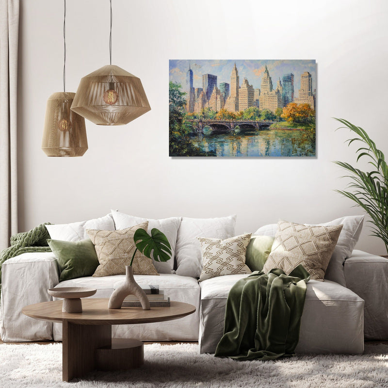 Manhattan Skyscraper Canvas