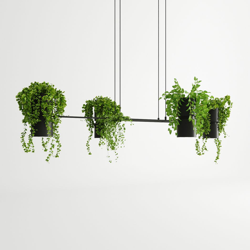 Pendant lamp Steel, aluminum Kukkia modern Design GU10/ES111