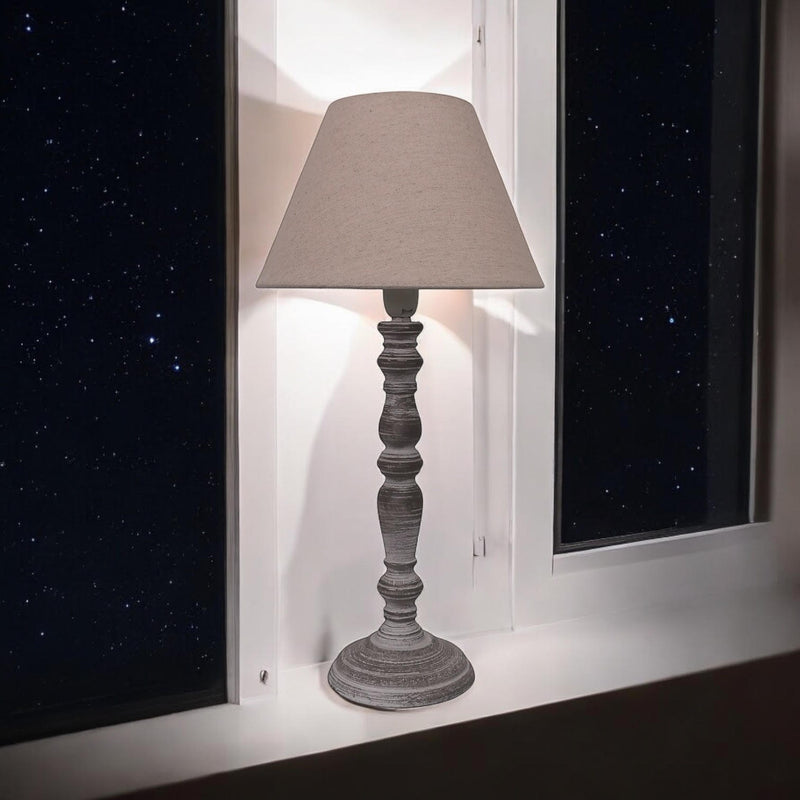 40CM LAMP AND SHADE
